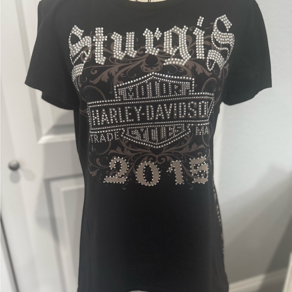 Harley-Davidson Black Short Sleeve Tee